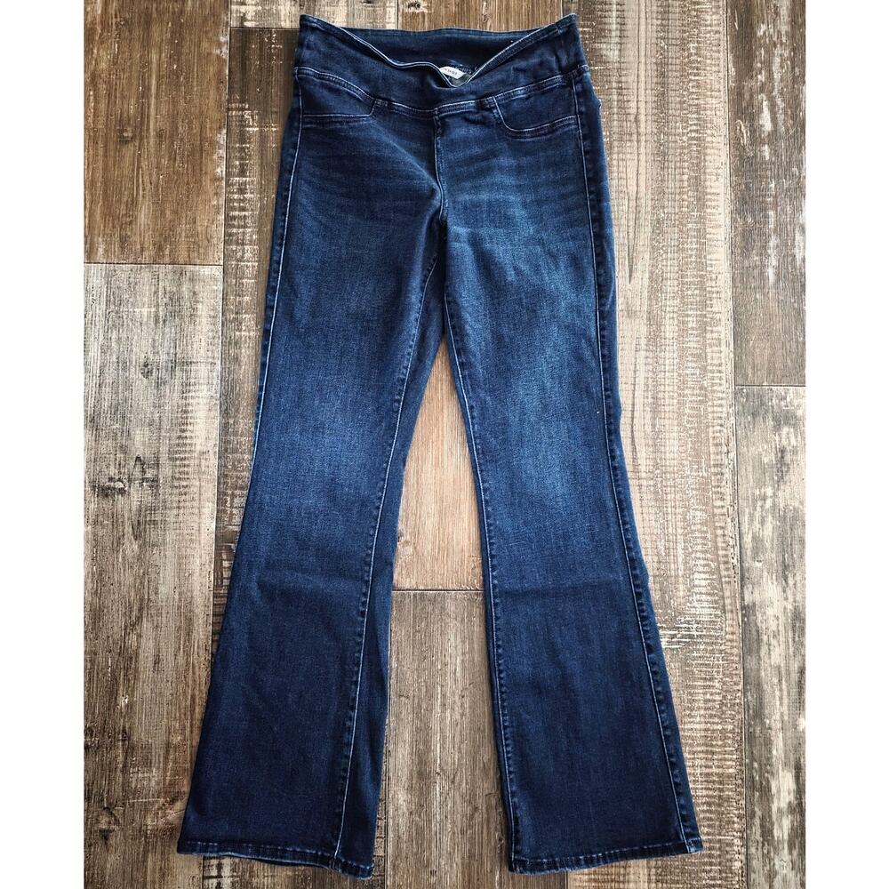 American Eagle Blue Luxe Stretch Jeggings Pull-on Size Small Short